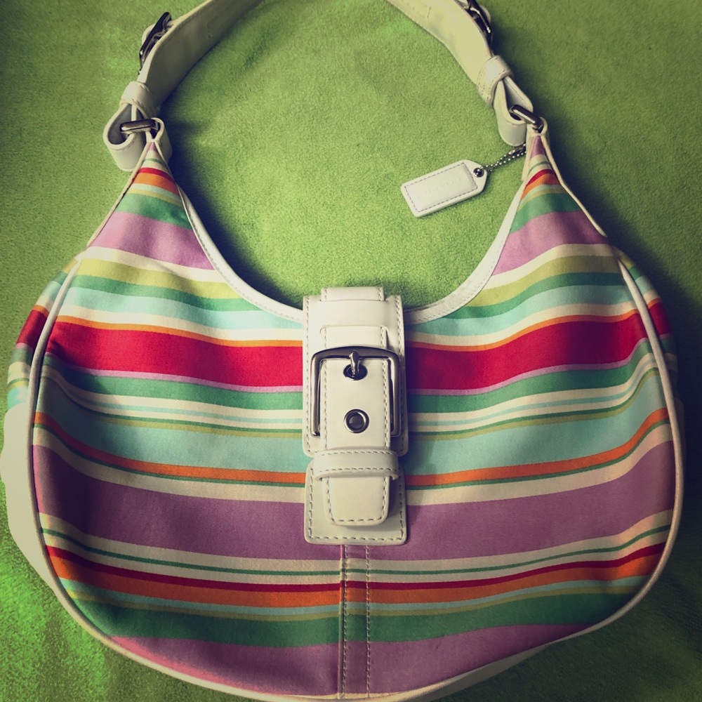 Coach multicolor handbag F10702